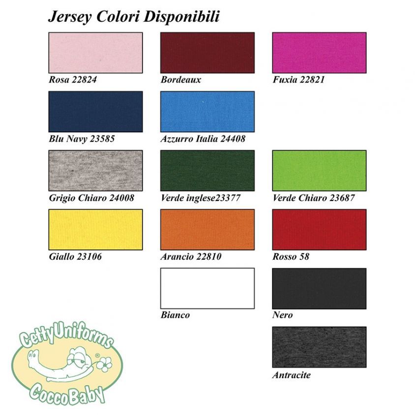 Jersey colori disponibili_Coccobaby_com